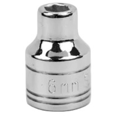 SK TOOLS - 306 - 6 mm 3/8" Drive Metric Chrome Socket pa2