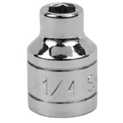 SK TOOLS - 45108 - 1/4" 3/8" Drive 6 Point Fractional Chrome Socket pa2