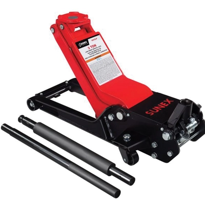 SUNEX - SUU-6603LP - 3 ton Low Rider Steel Service Jack pa1