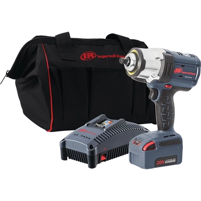 INGERSOLL RAND - W7152-K12 - 1/2" Drive Hog Ring Anvil 20 V Cordless 5.0 Ah Li-ion Impact Wrench Kit pa1