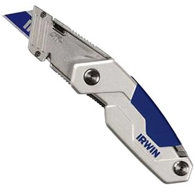 IRWIN - 1858320 - FK250 BladeLock Folding Utility Knife with 2 Driving Bits and 3 Blades pa1