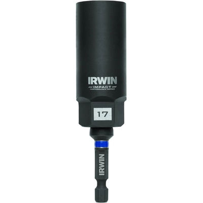 IRWIN - 1859128 - Impact Performance Series Bolt Grip Deep Well Bolt Extractor with 3/8-Inch Square Drive with 1/4-Inch Hex Adapter pa1