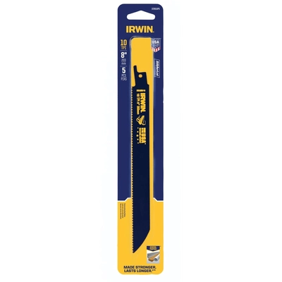 IRWIN - 372810P5 - Metal & Wood Cutting Reciprocating Bi-Metal Blade pa2