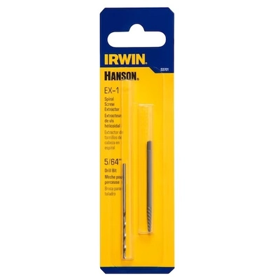 IRWIN - 53701 - Hanson Spiral Extractor & Drill Bit pa2
