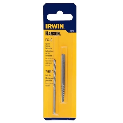 IRWIN - 53702 - Hanson Spiral Extractor & Drill Bit pa2