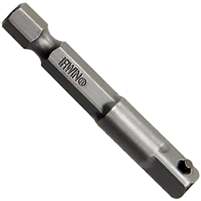 IRWIN - 93756 - Hex Square Socket Adapter with Ball Lock pa1