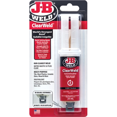 JB WELD - 50112CAN - ClearWeld Adhesive pa1