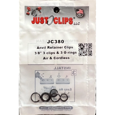 JUST CLIPS LLC - JC38012 - Anvil Snap Ring Kit pa1