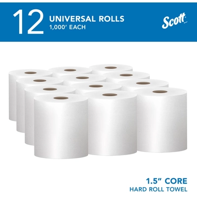 KIMBERLY-CLARK - 01000 - Essential Universal High Capacity Hard Roll Towels (Pack of 12) pa2