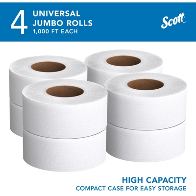 KIMBERLY-CLARK - 03148 - Essential Jumbo Roll Toilet Paper (Pack of 4) pa5