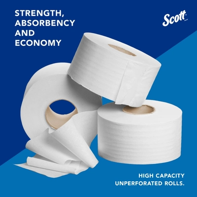 KIMBERLY-CLARK - 07805 - Essential Jumbo Roll Toilet Paper pa3