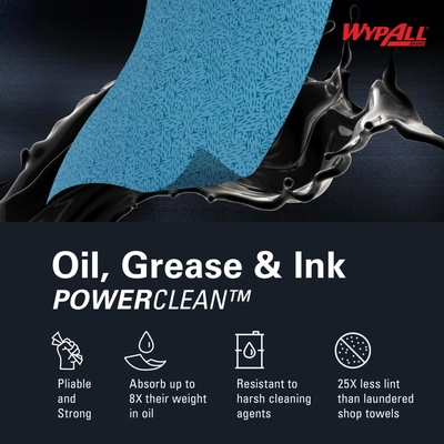 KIMBERLY-CLARK - 33352 - Oil, Grease & Ink Cloths pa3