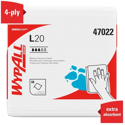 KIMBERLY-CLARK - 47022 - Medium Cleaning Cloths (Pack of 12) pa3