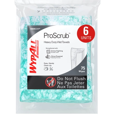 KIMBERLY-CLARK - 91367 - Heavy Duty Wet Towels (Pack of 6) pa1