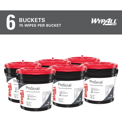 KIMBERLY-CLARK - 91371 - Heavy Duty Wet Towels (Pack of 6) pa3