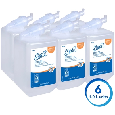KIMBERLY-CLARK - 91554 - Antimicrobial Foam Skin Cleanser (Pack of 6) pa4