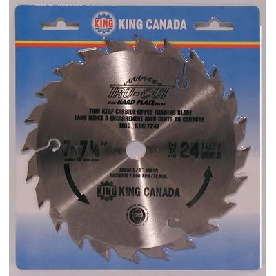 KING CANADA - KSC-724T - Wood Saw Blade pa1