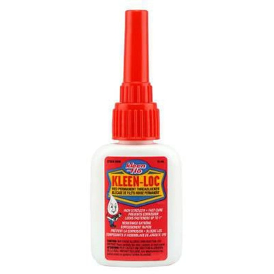 KLEEN-FLO - 206 - Kleen-Loc Permanent Red Threadlocker pa1