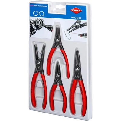 KNIPEX - 00 20 03 SB - Precision Circlip Pliers Set pa2