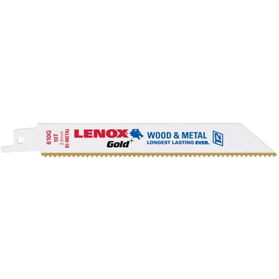LENOX - 21064610GR - 6" Power Arc Reciprocating Saw Blade pa1
