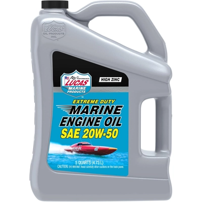 LUCAS OIL - 10810 - Marine SAE 20W-50 Engine Oil pa1