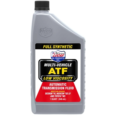 LUCAS OIL - 11255 - Lucas Low Viscosity Synthetic Multi-Vehicle Automatic Transmission Fluid pa1