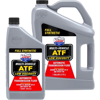 LUCAS OIL - 11255 - Lucas Low Viscosity Synthetic Multi-Vehicle Automatic Transmission Fluid pa2