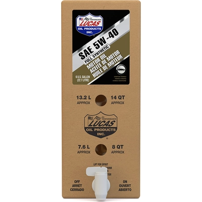 LUCAS OIL - 18016 - Synthetic SAE 5W-40 Motor Oil pa3