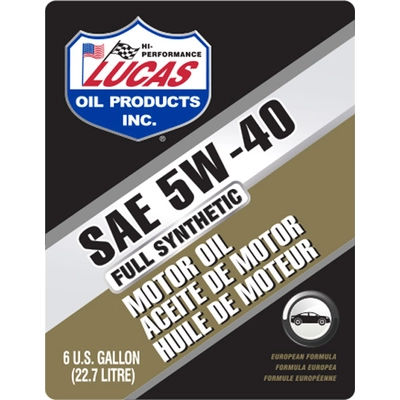 LUCAS OIL - 18016 - Synthetic SAE 5W-40 Motor Oil pa4
