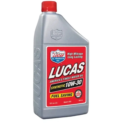 LUCAS OIL - 20050 - Synthetic SAE 10W-30 Motor Oil pa1
