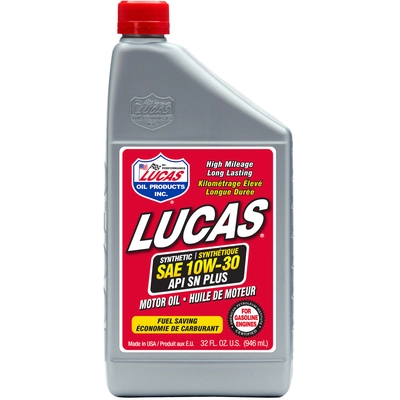 LUCAS OIL - 20050 - Synthetic SAE 10W-30 Motor Oil pa2