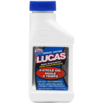 LUCAS OIL - 20058 - Semi Synthetic 2 Cycle Oil-2.6 oz pa1