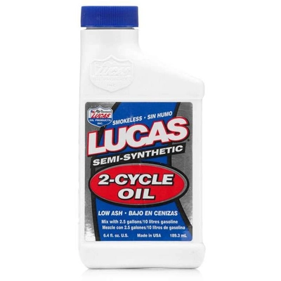 LUCAS OIL - 20059 - Semi Synthetic 2 Cycle Oil-6.4 oz pa1