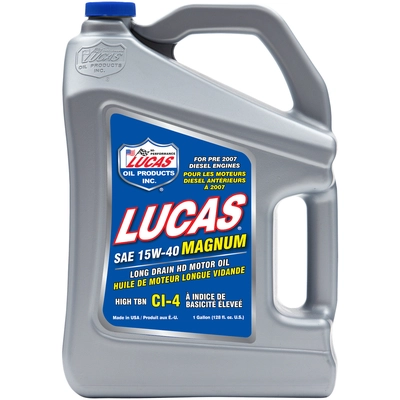 LUCAS OIL - 20076 - SAE 15W-40 Magnum Motor Oil pa1
