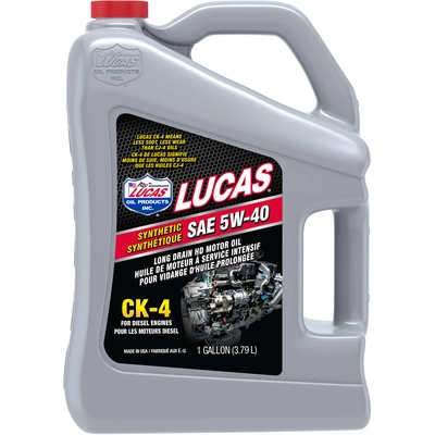 LUCAS OIL - 20282 - Synthetic Blend Truck Engine Oil pa1