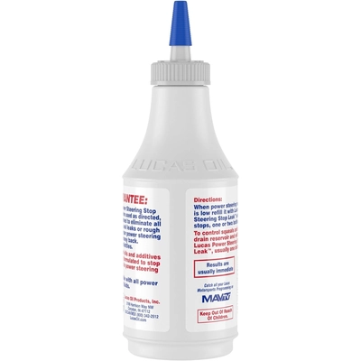 LUCAS OIL PRODUCTS INC. - 10008 - Power Steering Stop Leak pa2