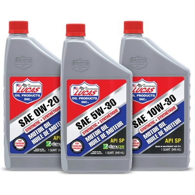 LUCAS OIL PRODUCTS INC. - 10300 - Synthetic Motor Oils pa1