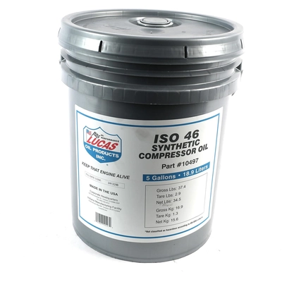 LUCAS OIL PRODUCTS INC. - 10497 - Synthetic Compressor Oil pa1