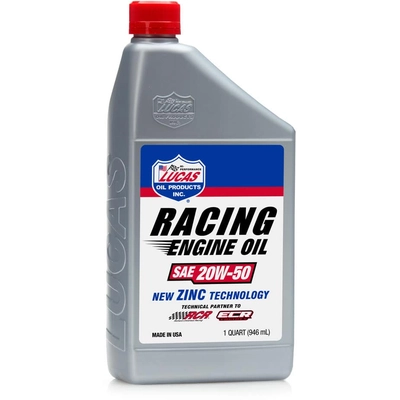 LUCAS OIL PRODUCTS INC. - 10621 - SAE 20W-50 Racing Engine Oil pa1