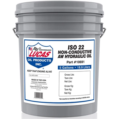 LUCAS OIL PRODUCTS INC. - 10691 - Non-Conductive Anti-Wear Hydraulic Oil pa1