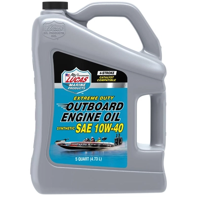 LUCAS OIL PRODUCTS INC. - 10813 - Outboard Engine Oil Synthetic SAE 10W-40 pa3