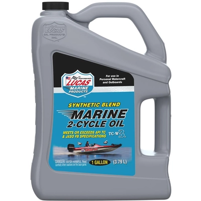 LUCAS OIL PRODUCTS INC. - 10861 - Synthetic Blend 2-Cycle Marine Oil pa3