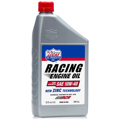 LUCAS OIL PRODUCTS INC. - 10943 - SAE 10W-40 Racing Engine Oil pa2