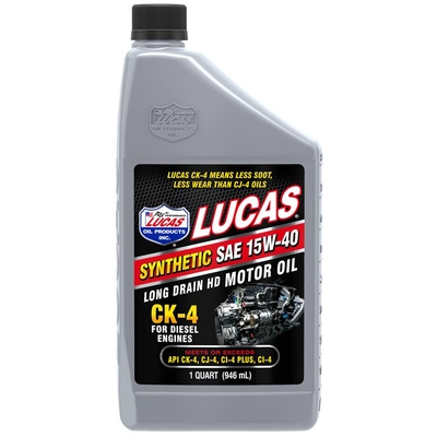 LUCAS OIL PRODUCTS INC. - 11248 - Lucas 15W-40 Synthetic CK-4 Diesel Oil pa1