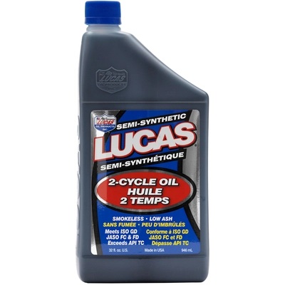 LUCAS OIL PRODUCTS INC. - 20110 - Semi Synthetic 2 Cycle Oil-946 ml pa1