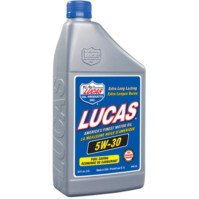 LUCAS OIL PRODUCTS INC. - 20474 - SAE 5/30 MOTOR OIL pa1