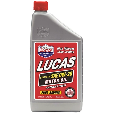 LUCAS OIL PRODUCTS INC. - 20564 - Motor Oil pa1