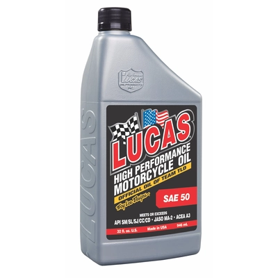 LUCAS OIL PRODUCTS INC. - 20712 - Motorcycle Oil pa1