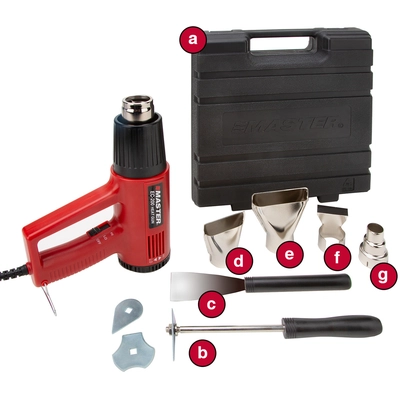 MASTER APPLIANCE - EC200 - Variable Temperature Heat Gun & Kit pa2