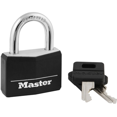 MASTER LOCK - 141D - 1-9/16in Wide Covered Solid Body Padlock pa3